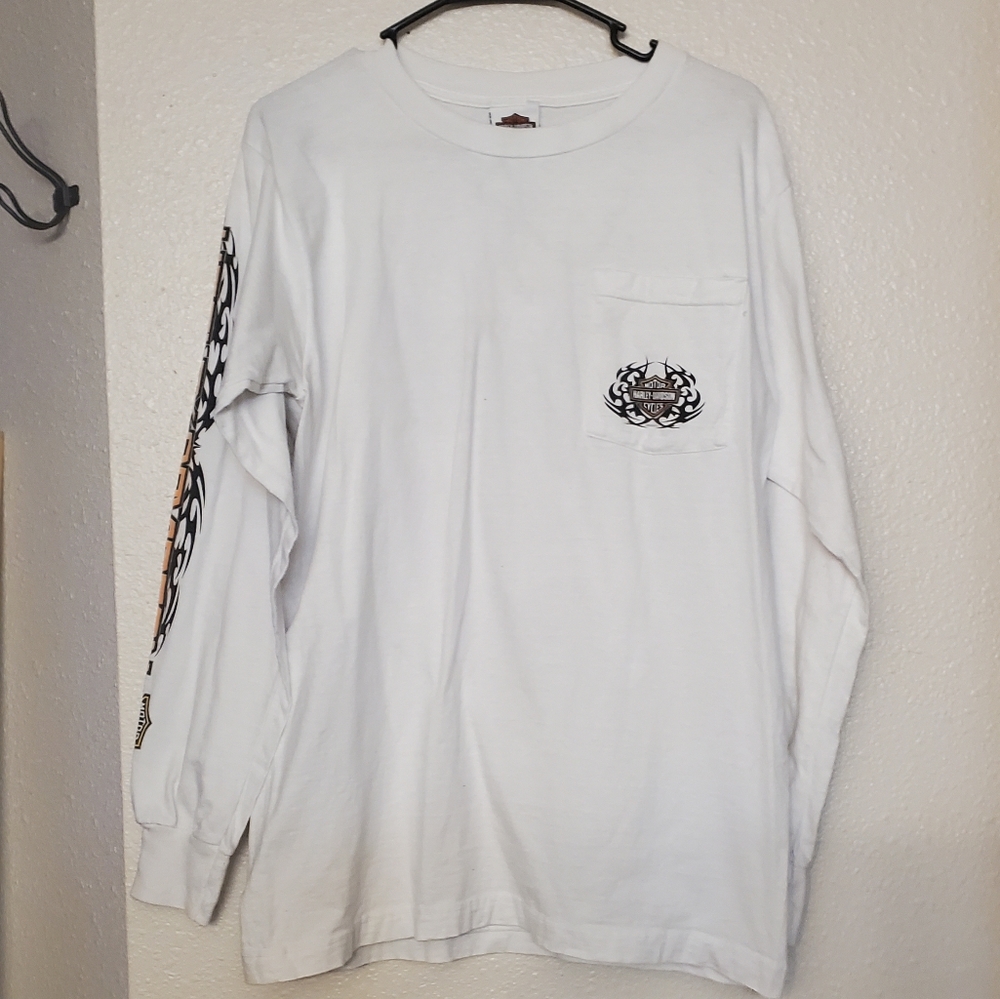 Harley Davidson long sleeve graphic tee